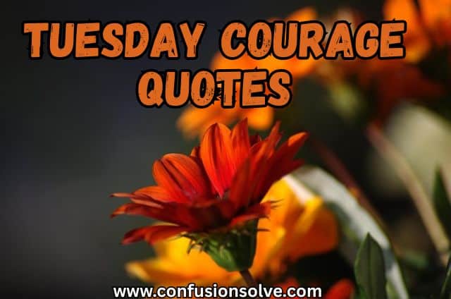 Tuesday courage quotes