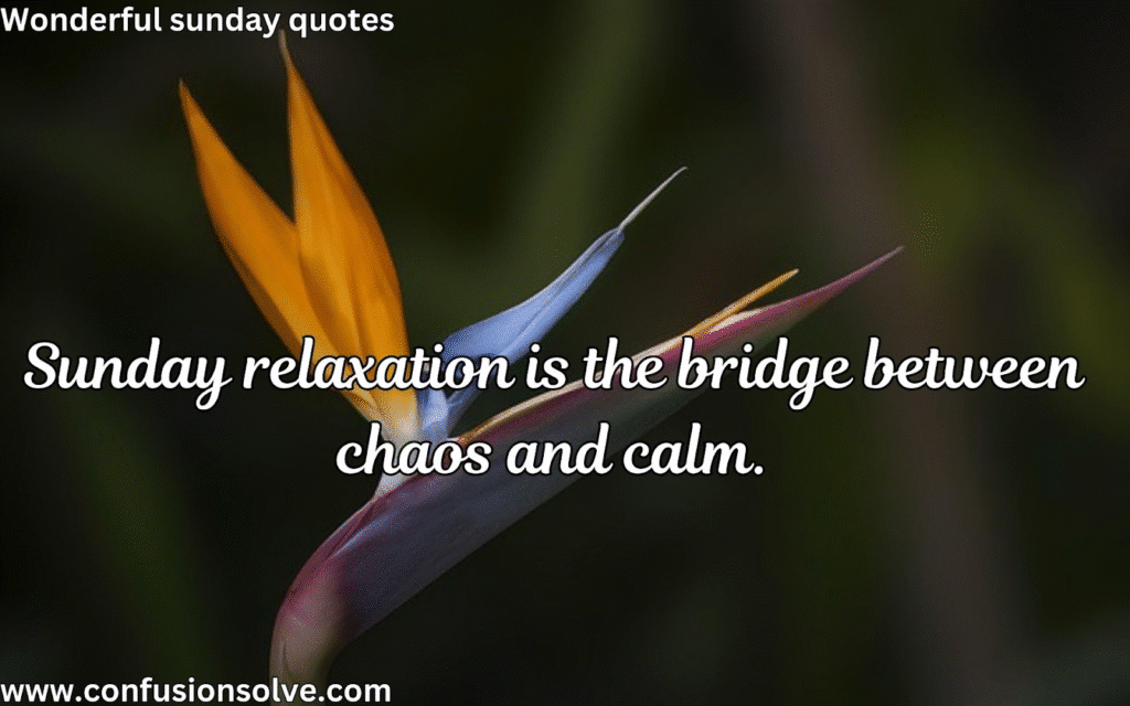 Sunday quotes