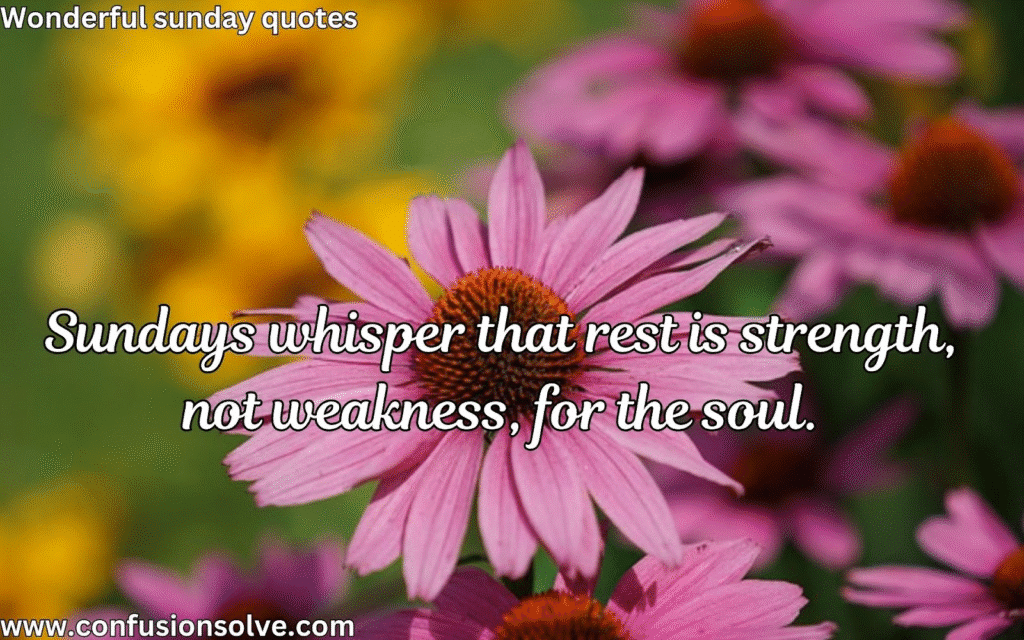 Positive Sunday quotes