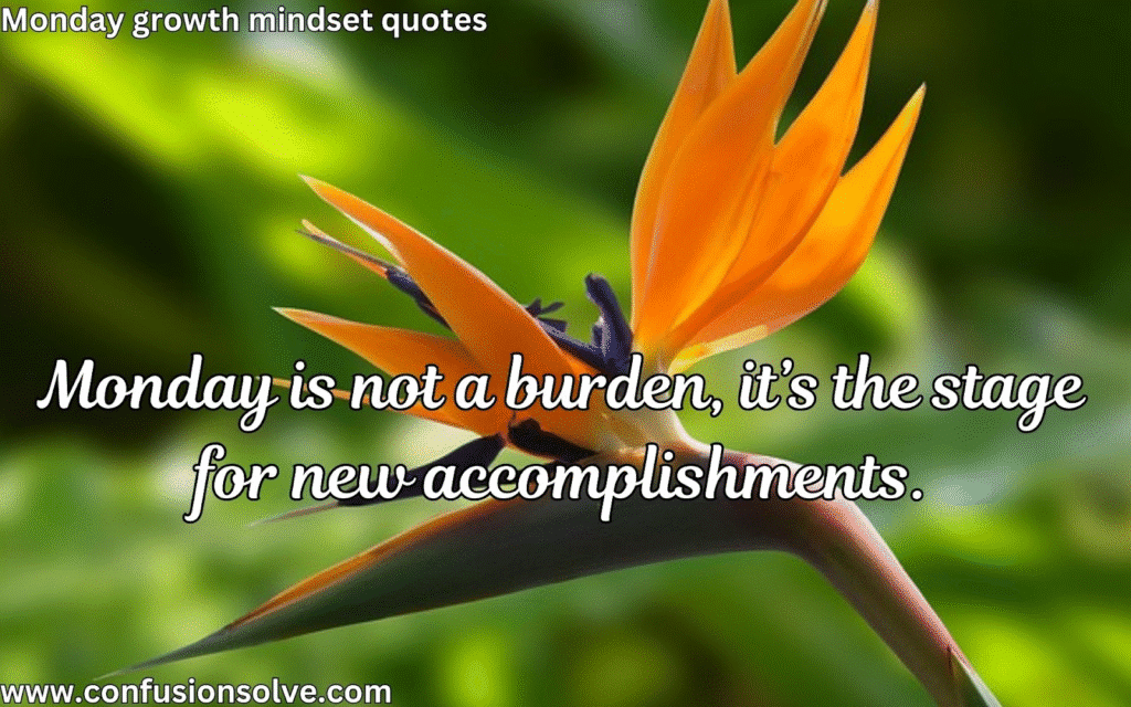 Monday quotes for work