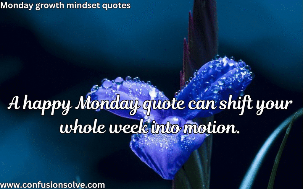 Monday morning motivation