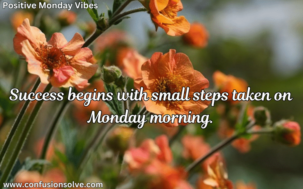 Monday sayings
