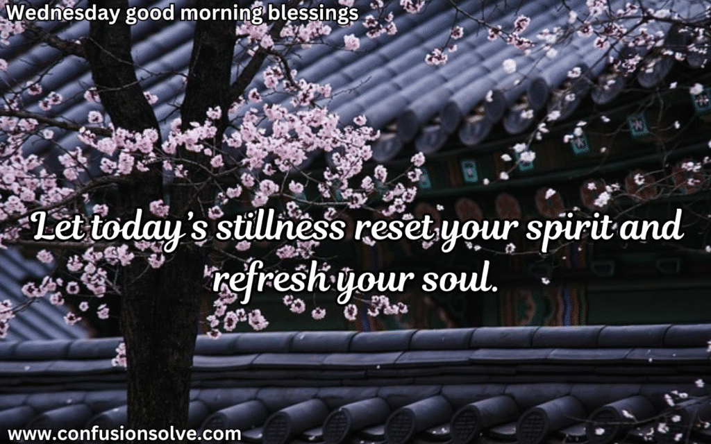 Wednesday prayers