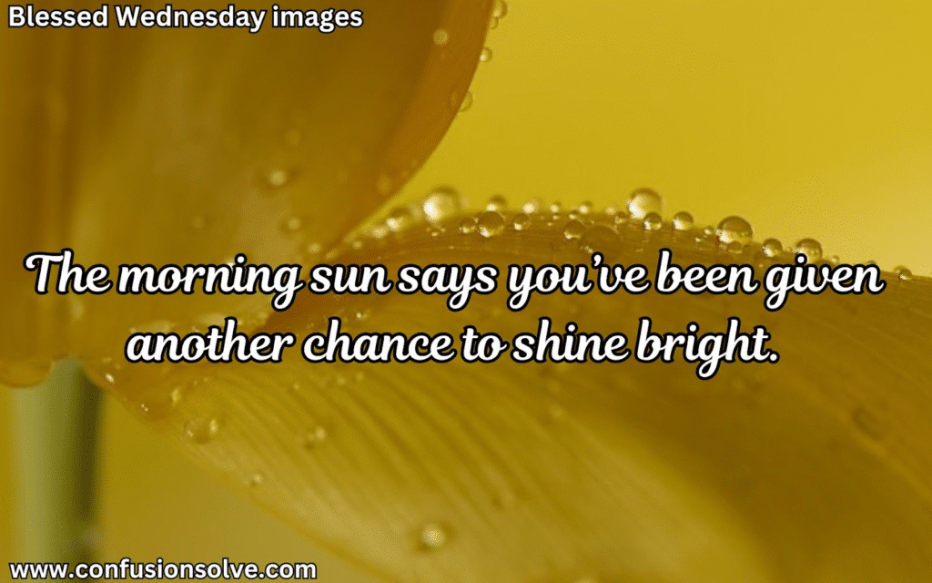 Wednesday blessings quotes