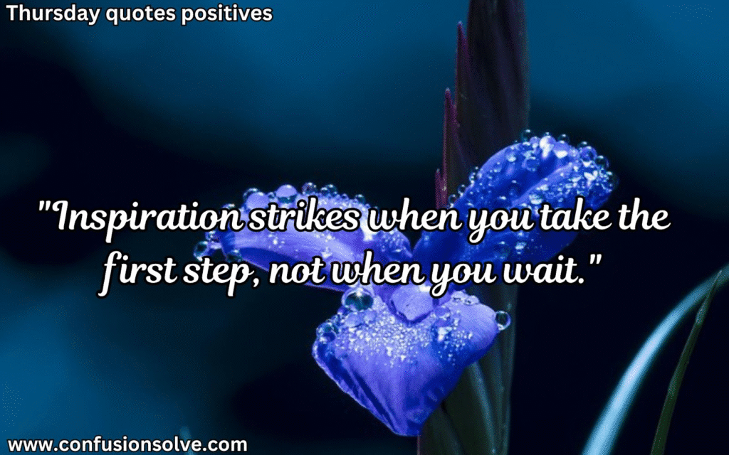 Thursday positive quotes