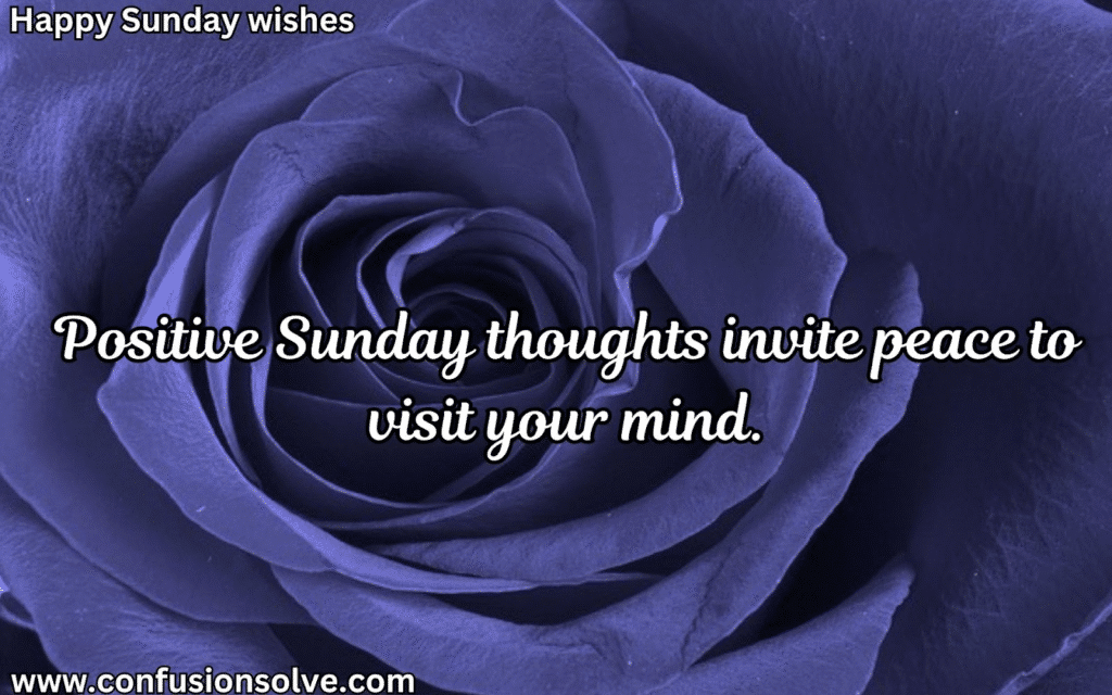 Sunday quotes