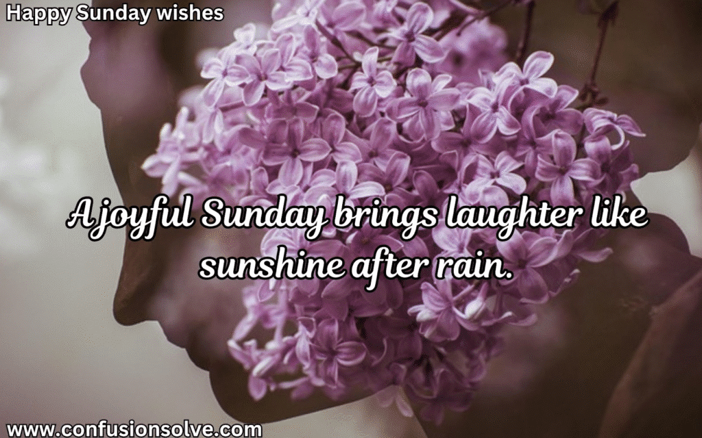 Sunday text messages