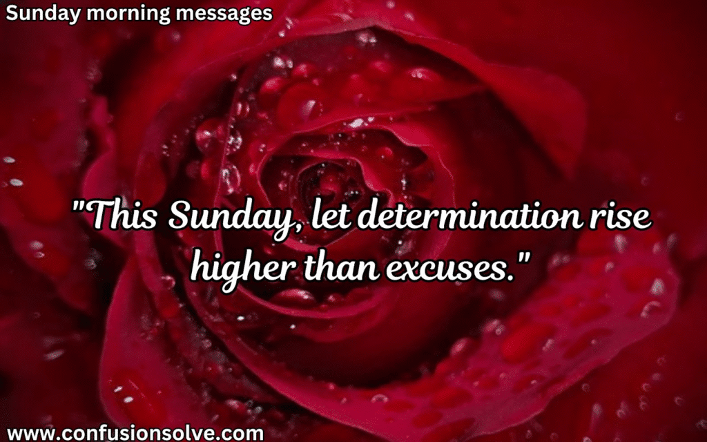 Sunday Morning Blessings