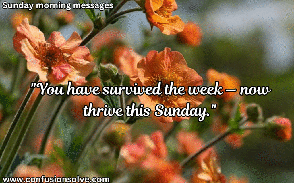 Sunday Inspirational Quotes