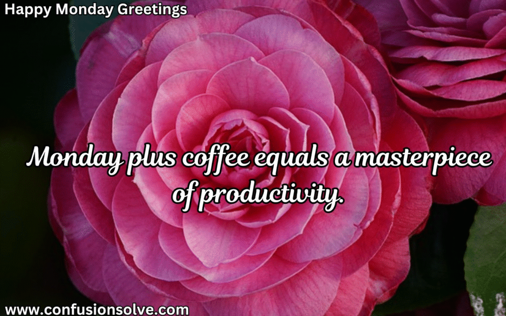 Positive Monday Messages
