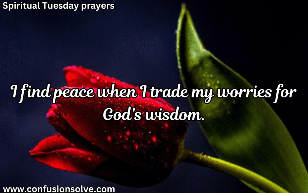 Tuesday Prayer