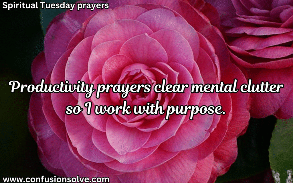 Thankful Tuesday Prayers