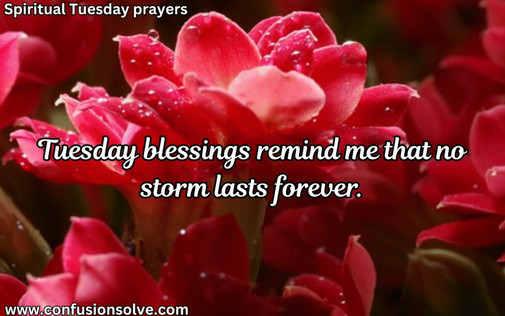 Tuesday Prayer