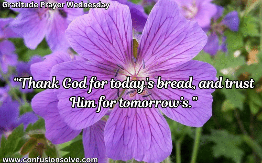 prayer for provision