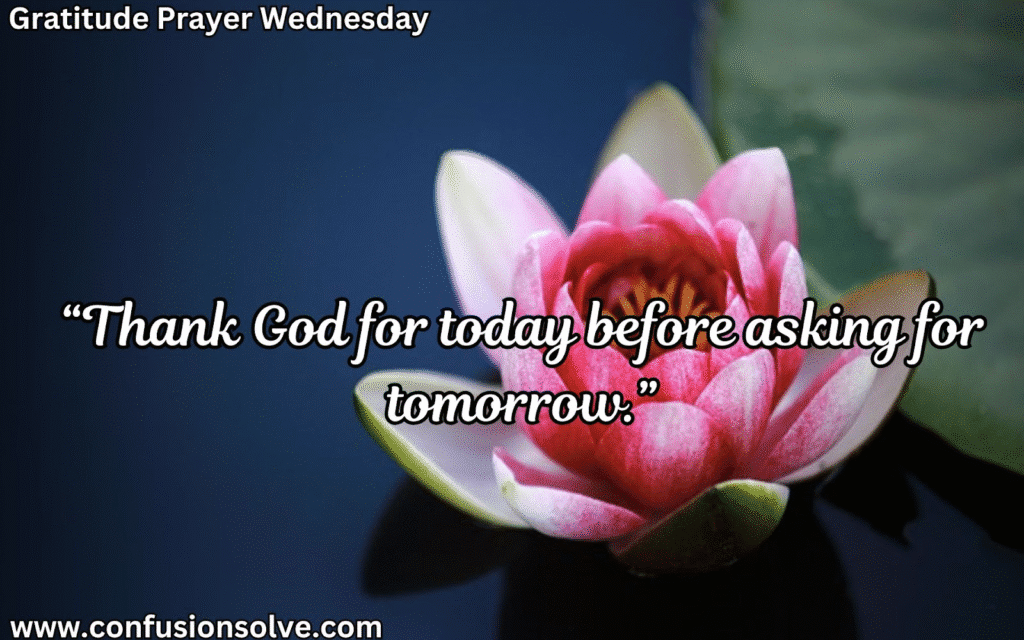 prayer for everyday blessings