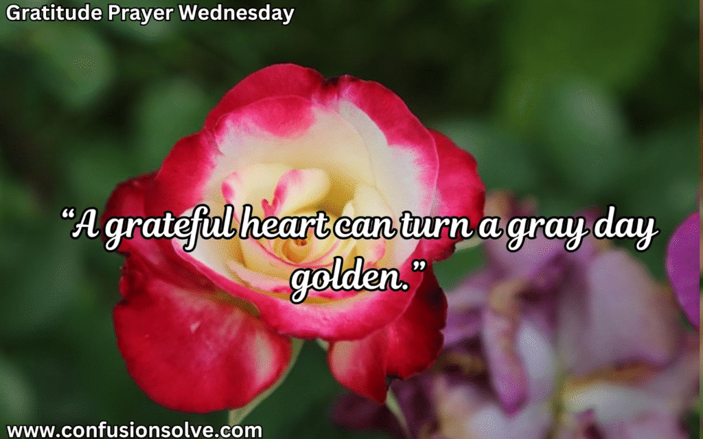 Christian prayers of gratitude