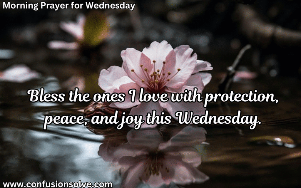 Wednesday evening prayer