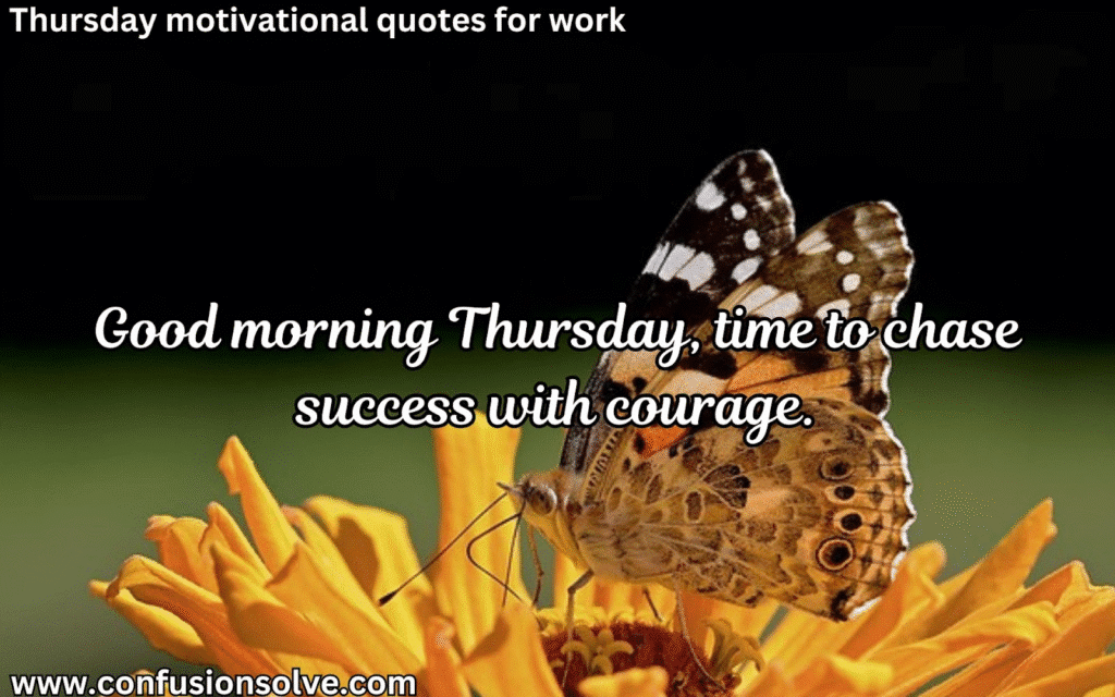 Motivational Thursday quotes