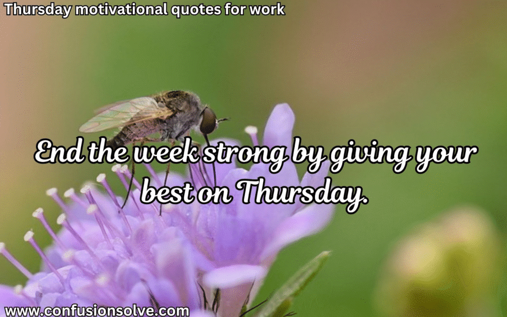 Positive Thursday quotes