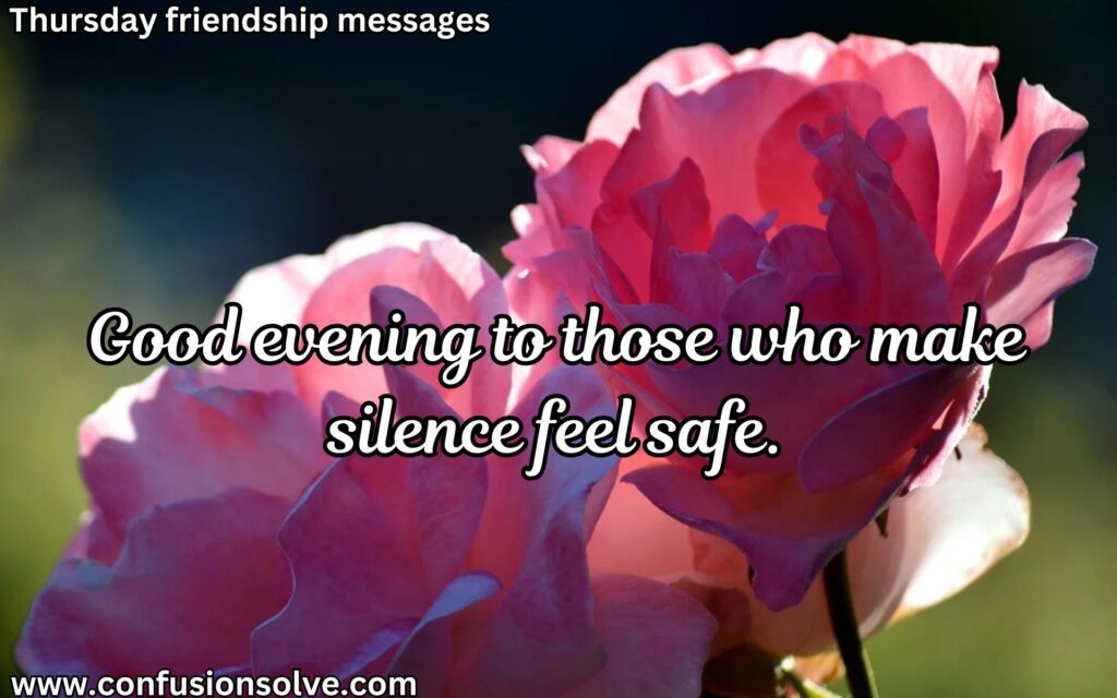 good evening wishes for friends