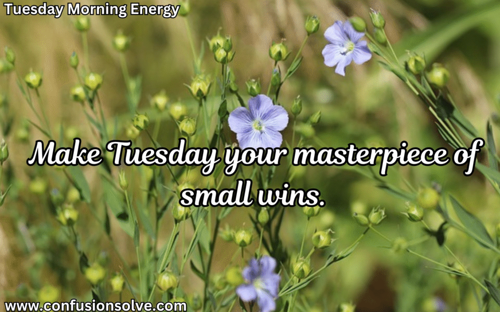 Tuesday morning motivational quotes