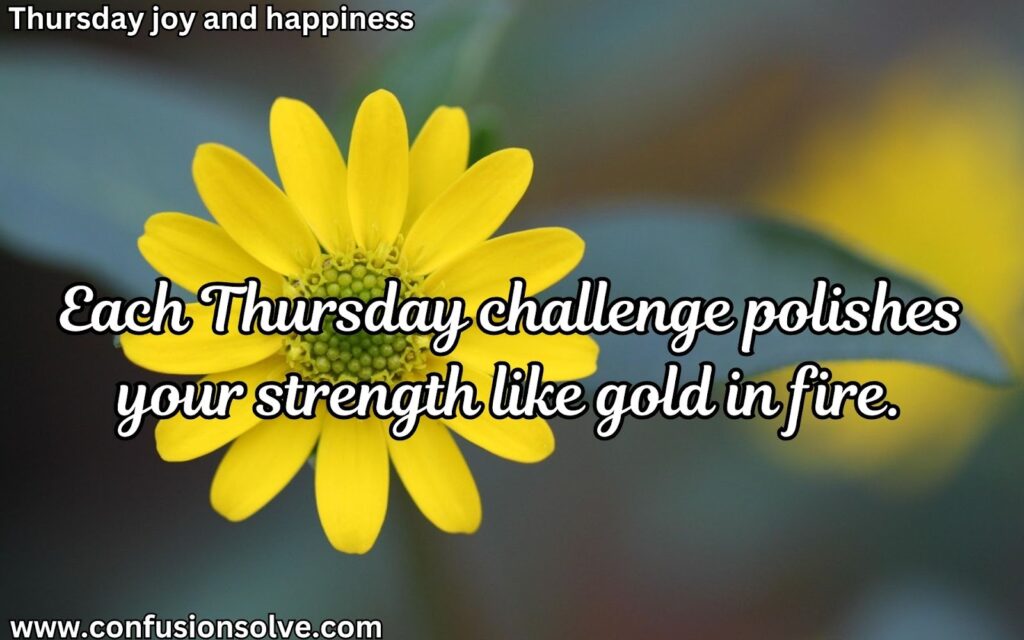 Blessed Thursday