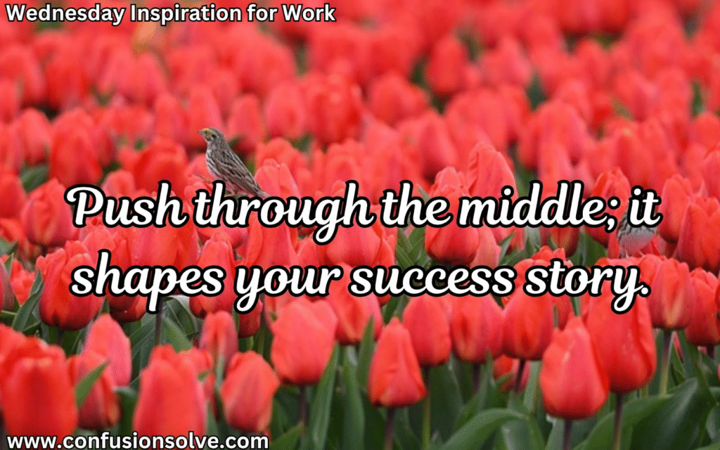 Wednesday motivation