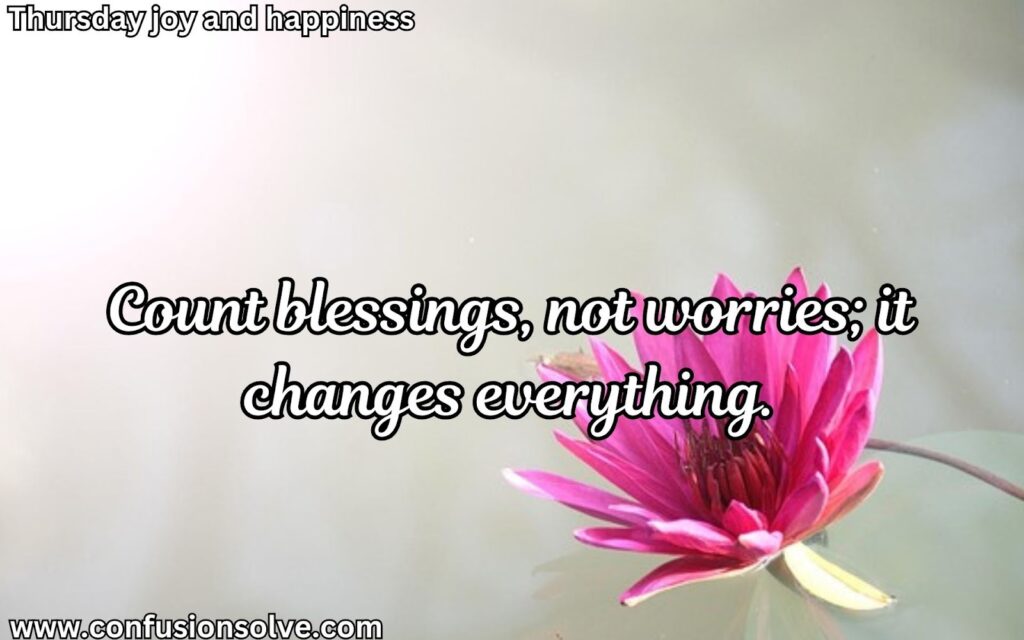 Thursday quotes