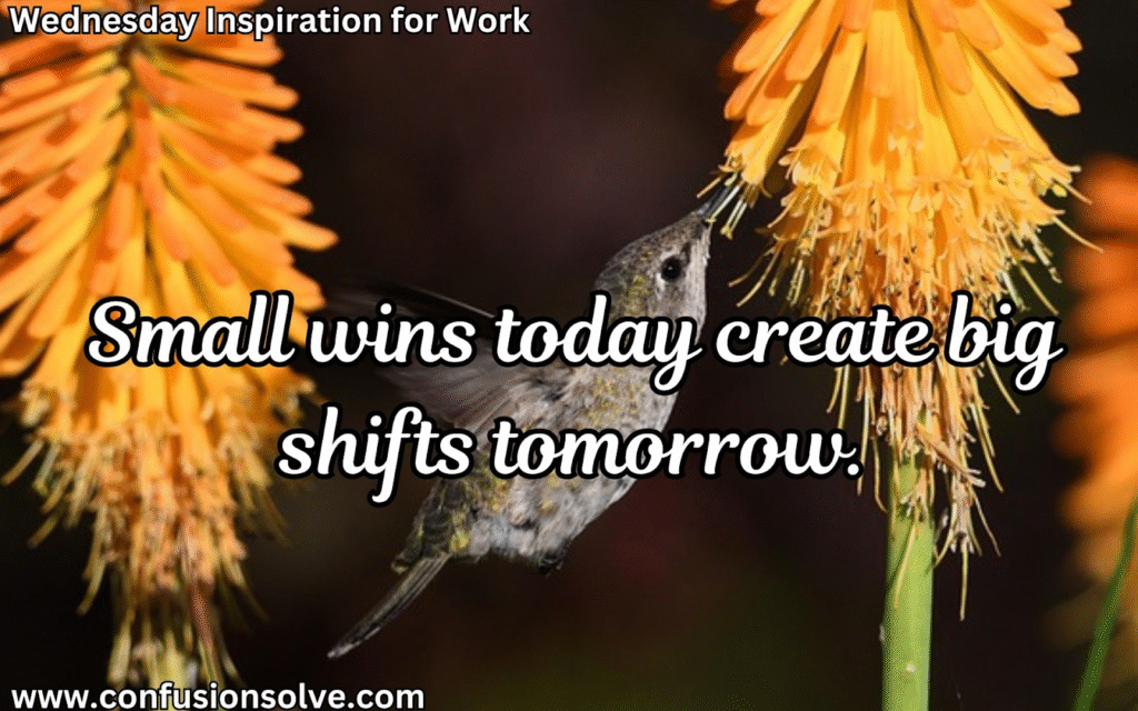 Wednesday morning motivation