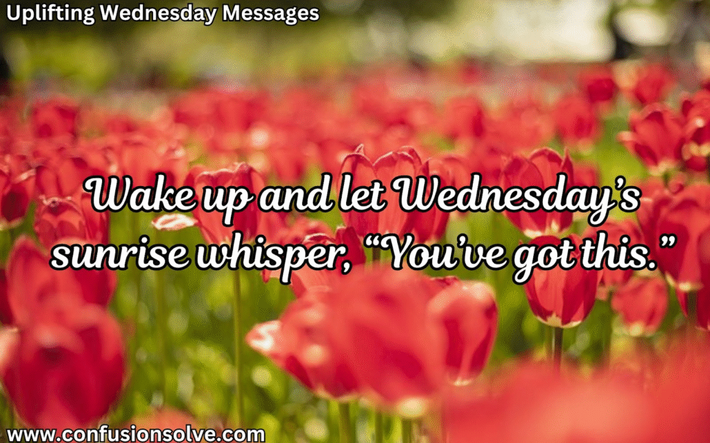Good Morning Wednesday messages