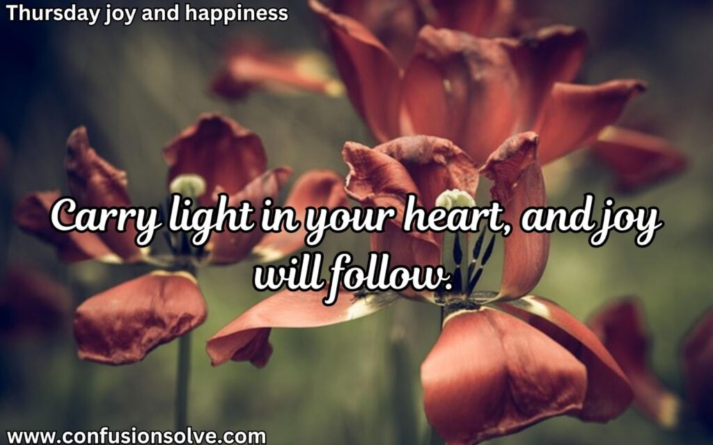 Positive Thursday