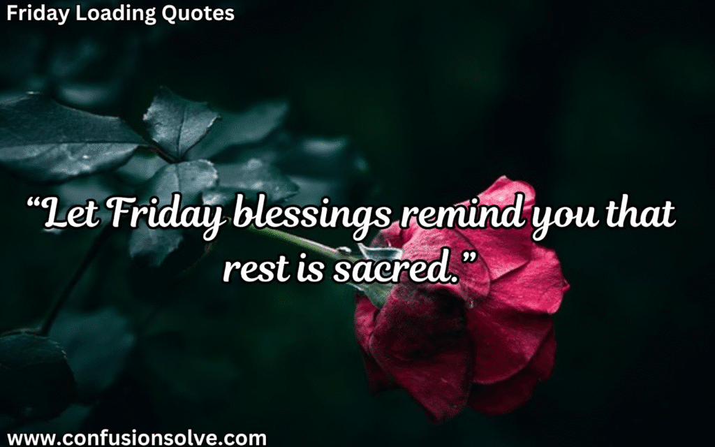 Friday sayings