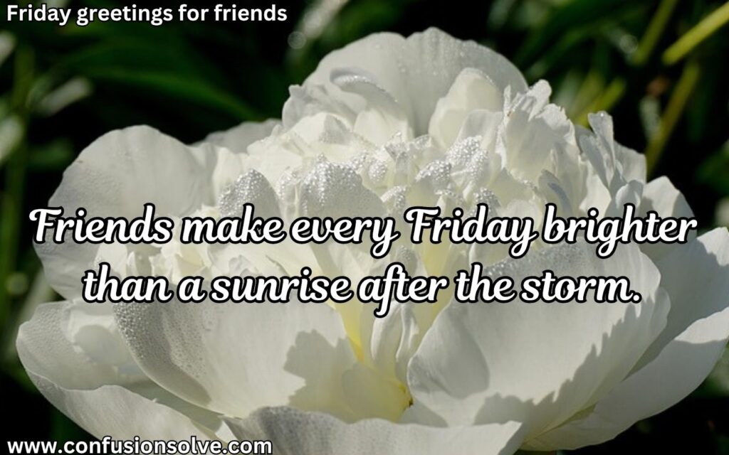 Happy Friday Wishes