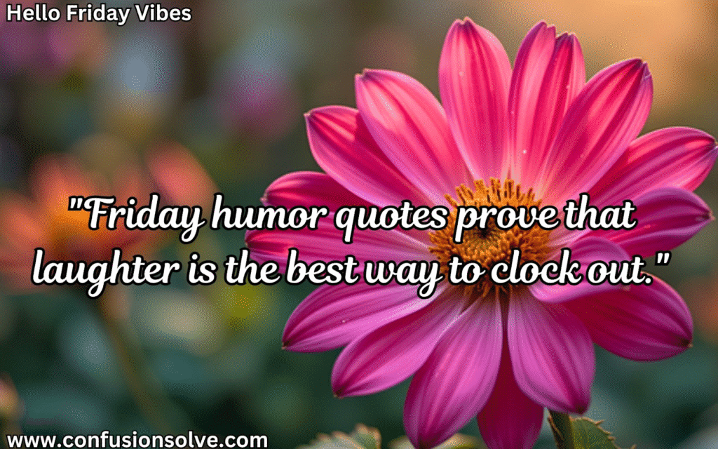 Funny Friday quotes