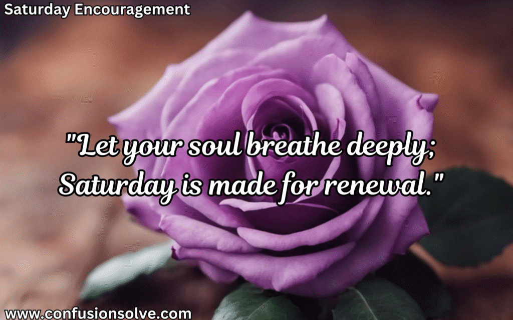 Saturday weekend motivation