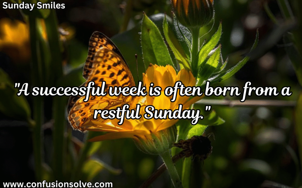 Sunday Motivational Quotes