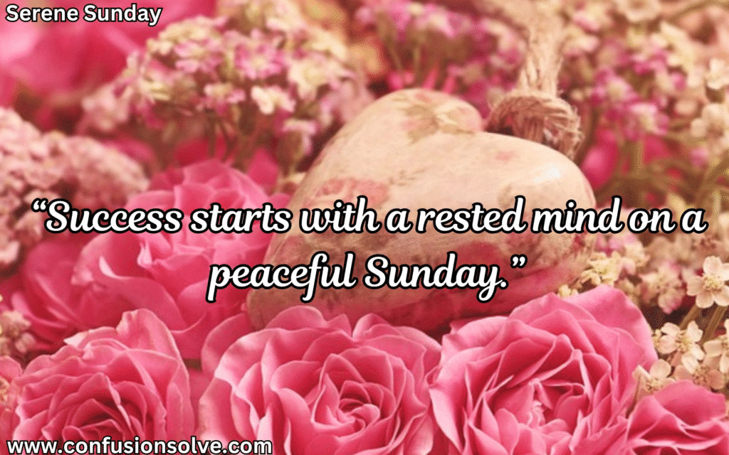 Sunday Quotes