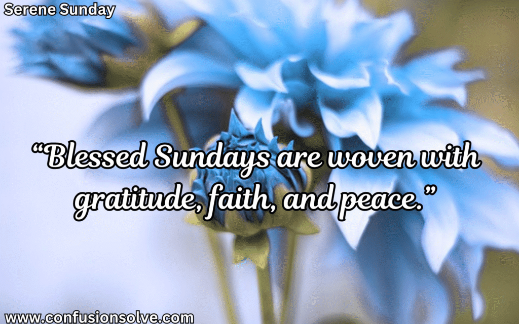 Grateful Sunday Quotes