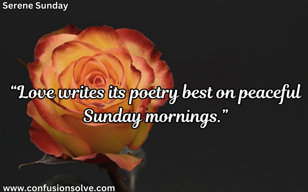 Sunday Blessings Quotes