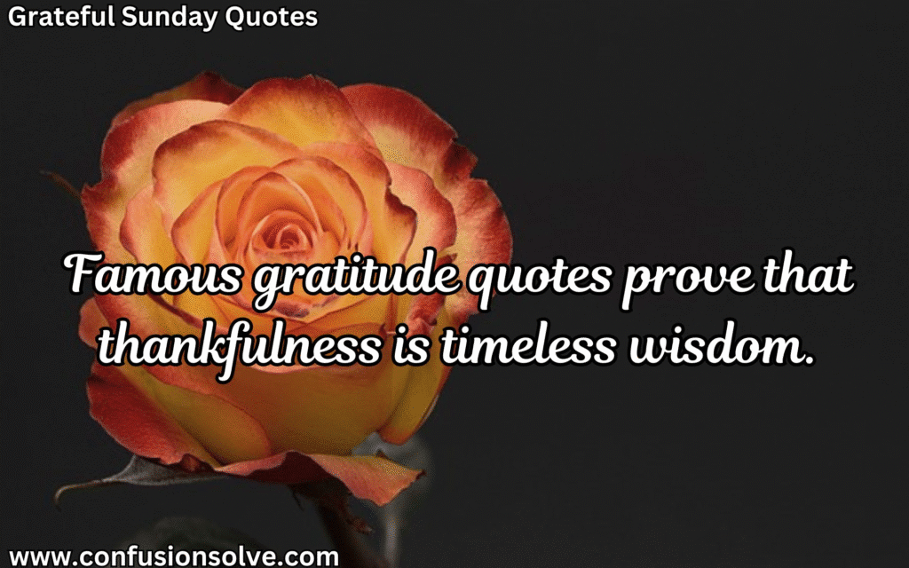 Short gratitude quotes