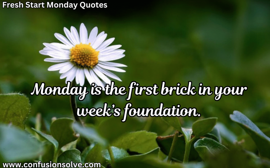 Monday motivation quotes