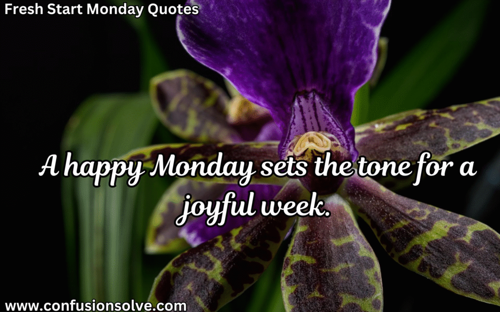 Positive Monday quotes